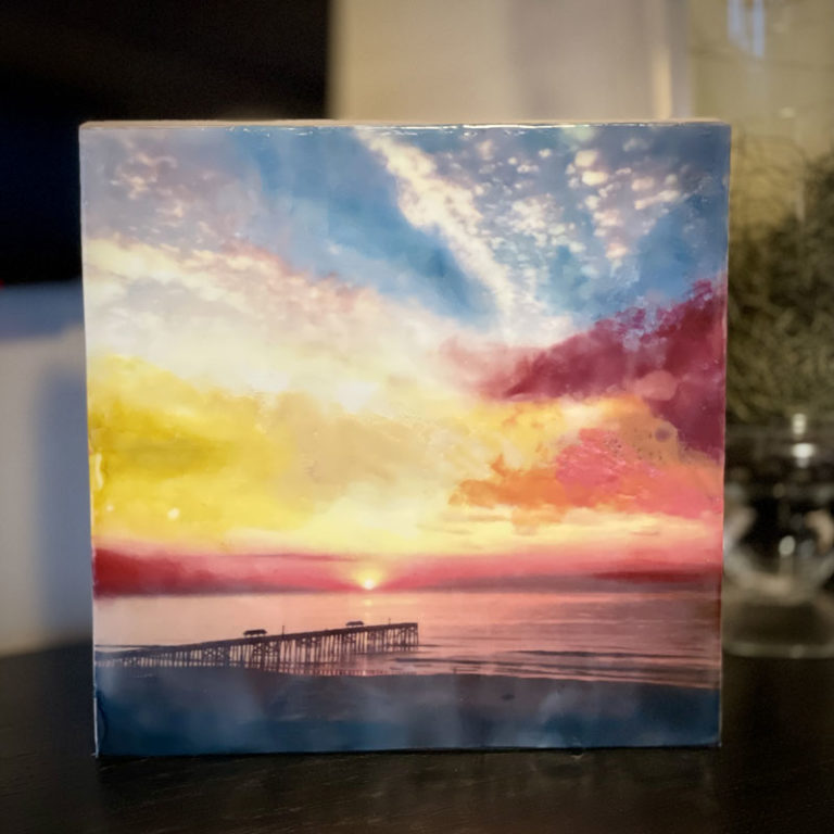 Dawn Encaustic