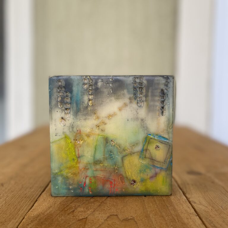 Graffiti Encaustic