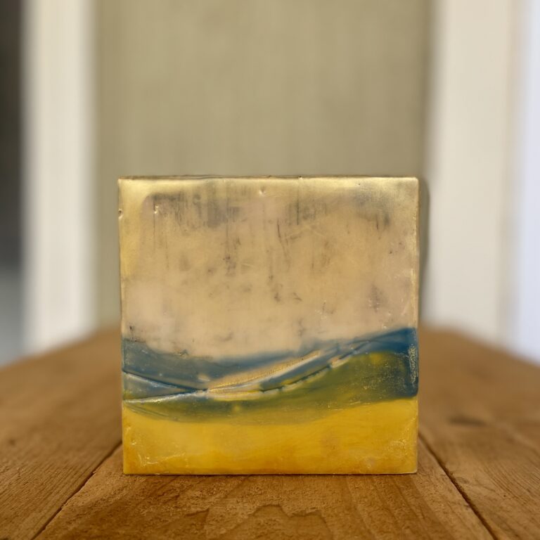 Tide Pool Encaustic