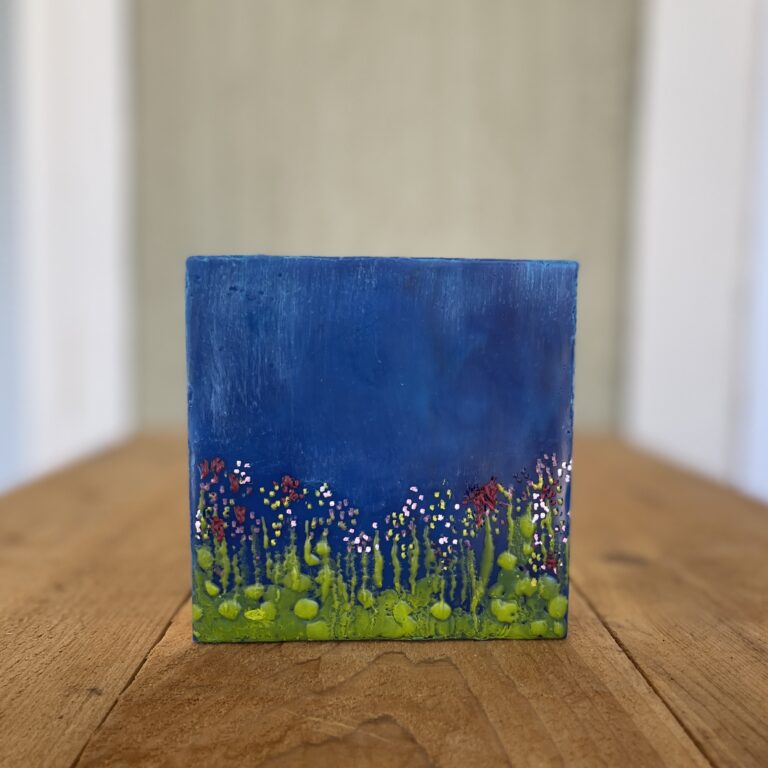Underwater Serenity - Encaustic
